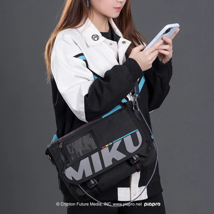 Officially Licensed Hatsune Miku Commuter Dakimakura Bag - Image 3