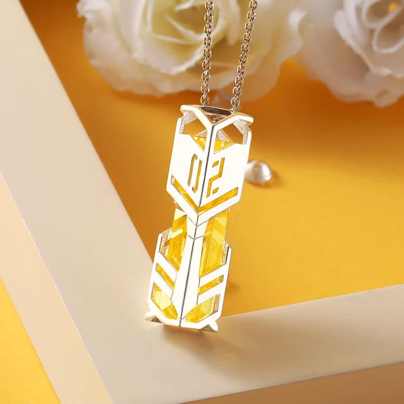 Officially Licensed Hatsune Miku Emerald Resonance Pendant - Image 3
