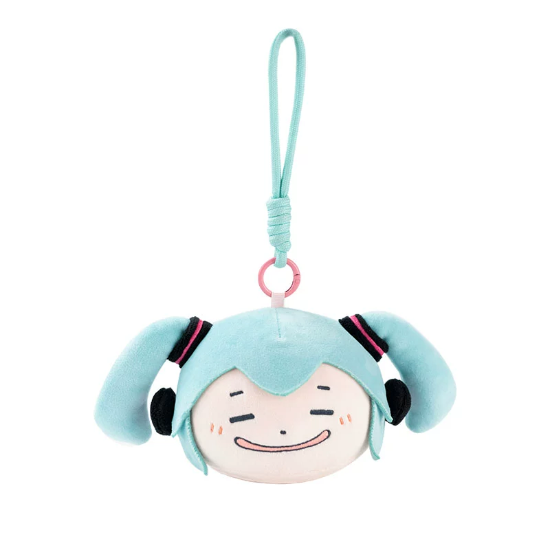 Officially Licensed Hatsune Miku Pinch Cheeks Cute Plush Charm - Image 5